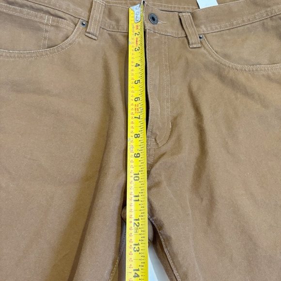 Filson Original Dry Tin Cloth Pants Size 33 x 30 10.5 Ounce Canvas Whiskey Brown - Picture 15 of 16